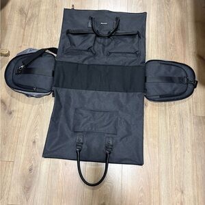 Black Travel Garment Bag